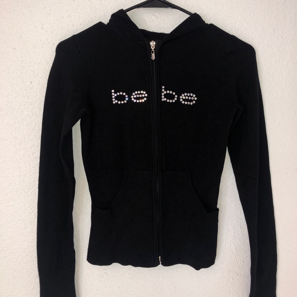 Bebe zip up with Swarovski’s